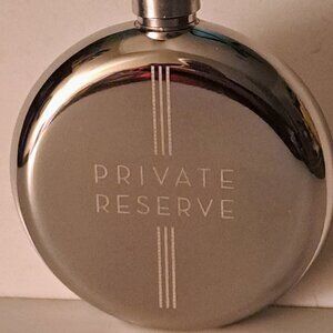 Private Reserve Stainless Steel Hip Flask by IZOLA, 5 oz. Capacity